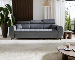 NEW! SOFA BED MONTE  BONELL SPINGS + FOAM - Anna Furniture