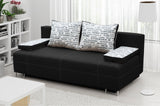 SOFA BED RIVIA 195CM CHOICE OF COLOR / BONELL SPRINGS + FOAM