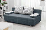 SOFA BED RIVIA 195CM CHOICE OF COLOR / BONELL SPRINGS + FOAM