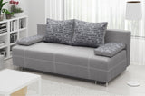 SOFA BED RIVIA 195CM CHOICE OF COLOR / BONELL SPRINGS + FOAM