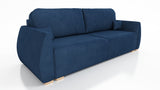 NEW! SOFA BED DALIA 221CM BONELL SPINGS + FOAM / CHOICE OF COLOR