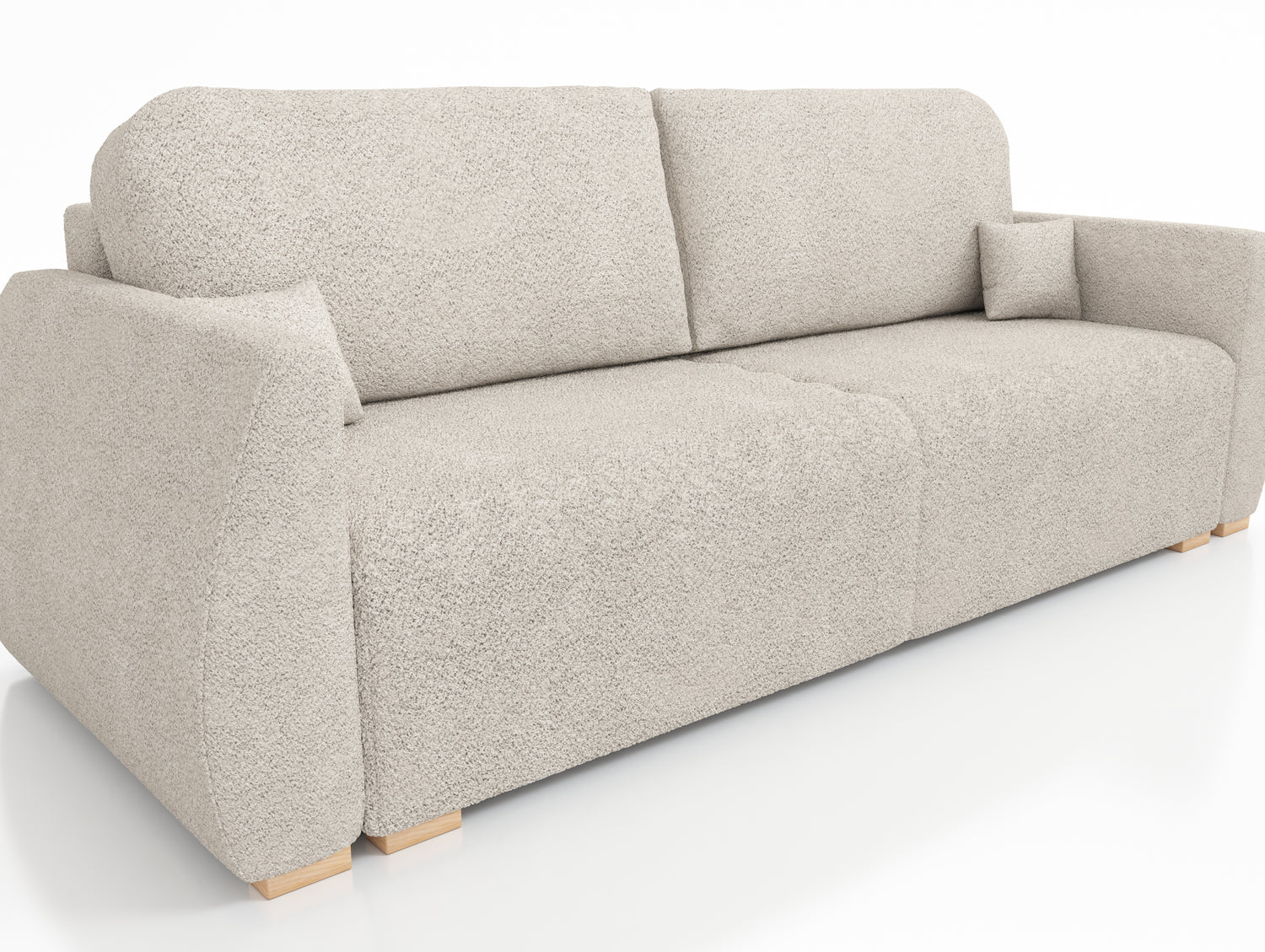 NEW! SOFA BED DALIA 221CM BONELL SPINGS + FOAM / CHOICE OF COLOR