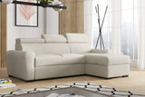 UNIVERSAL CORNER SOFA BED LAMBI 249CM BOUCLE FABRIC ADJUSTABLE HEADREST *CHOICE OF COLORS* / SPRINGS + FOAMADJUSTABLE HEADRESTSBOUCLE FABRIC1X STORAGE SPACEMADE IN LAMBI FABRIC CLICK HERE THIS MODEL IS UNIVERSAL WHICH MEANS YOUR CAN CHOOSE CORNER SIDE DUR