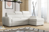 UNIVERSAL CORNER SOFA BED LAMBI 249CM BOUCLE FABRIC ADJUSTABLE HEADREST *CHOICE OF COLORS* / SPRINGS + FOAMADJUSTABLE HEADRESTSBOUCLE FABRIC1X STORAGE SPACEMADE IN LAMBI FABRIC CLICK HERE THIS MODEL IS UNIVERSAL WHICH MEANS YOUR CAN CHOOSE CORNER SIDE DUR