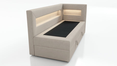 SINGLE BED ADA 80X200CM WITH LED LIGHT