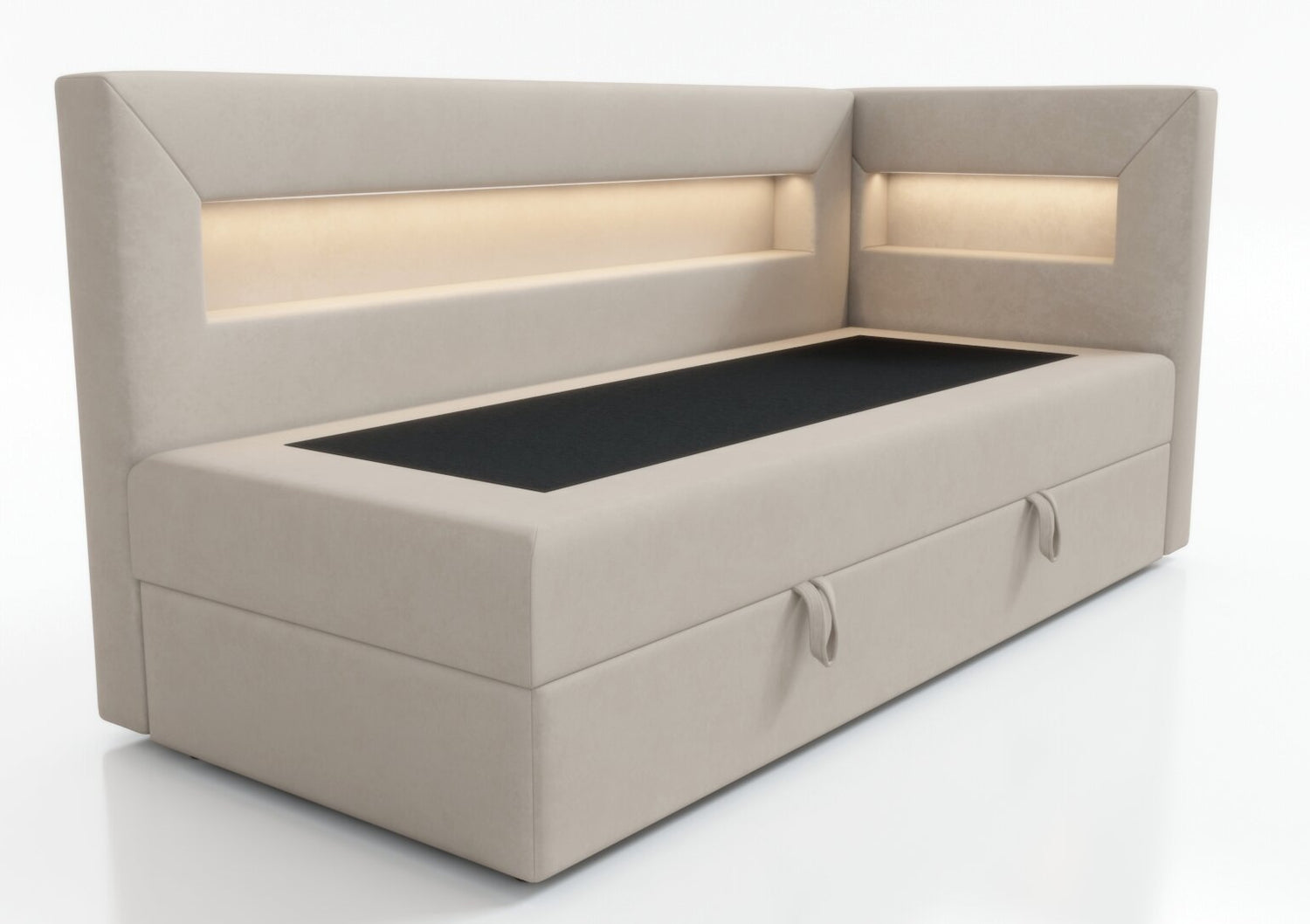 SINGLE BED ADA 100X200CM WITH LED LIGHT