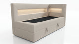 SINGLE BED ADA 90X200CM WITH LED LIGHT