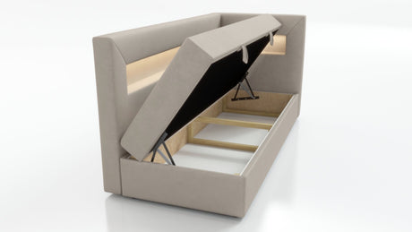 SINGLE BED ADA 80X200CM WITH LED LIGHT