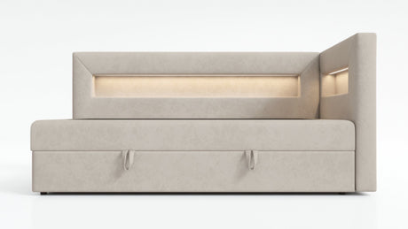 SINGLE BED ADA 80X200CM WITH LED LIGHT