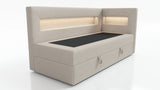 SINGLE BED ADA 90X200CM WITH LED LIGHT