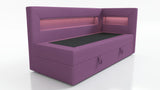 SINGLE BED ADA 90X200CM WITH LED LIGHT