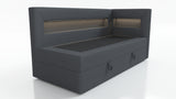 SINGLE BED ADA 90X200CM WITH LED LIGHT