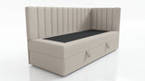 SINGLE BED LARA 80X200CM WITH LIGHT AND USB