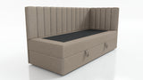 SINGLE BED LARA 80X200CM WITH LIGHT AND USB