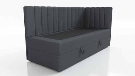 SINGLE BED LARA 100X200CM WITH LIGHT AND USB