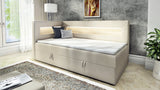 SINGLE BED ADA 90X200CM WITH LED LIGHT