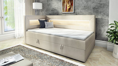 SINGLE BED ADA 100X200CM WITH LED LIGHT