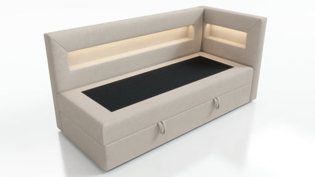 SINGLE BED ADA 80X200CM WITH LED LIGHT