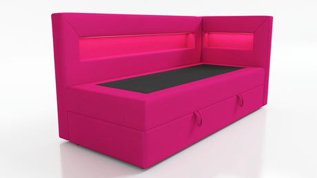 SINGLE BED ADA 100X200CM WITH LED LIGHT