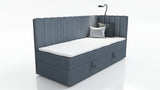 SINGLE BED LARA 80X200CM WITH LIGHT AND USB