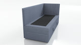 SINGLE BED MOLI 100X200CM WITH LIGHT AND USB