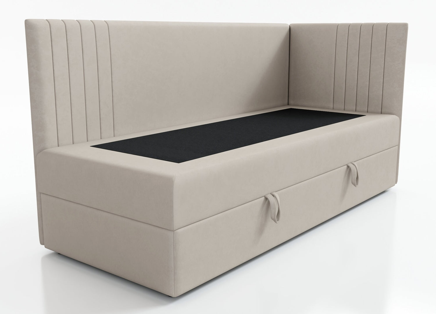 SINGLE BED MOLI 100X200CM WITH LIGHT AND USB