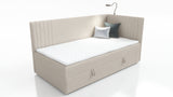 SINGLE BED MOLI 100X200CM WITH LIGHT AND USB