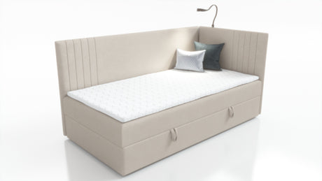SINGLE BED MOLI 100X200CM WITH LIGHT AND USB