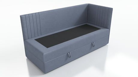 SINGLE BED MOLI 100X200CM WITH LIGHT AND USB