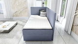SINGLE BED MOLI 100X200CM WITH LIGHT AND USB