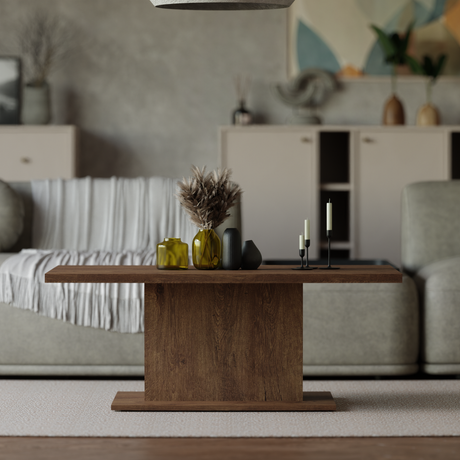 COFFEE TABLE BRISTOL LEFKAS 110X60CM - Anna Furniture