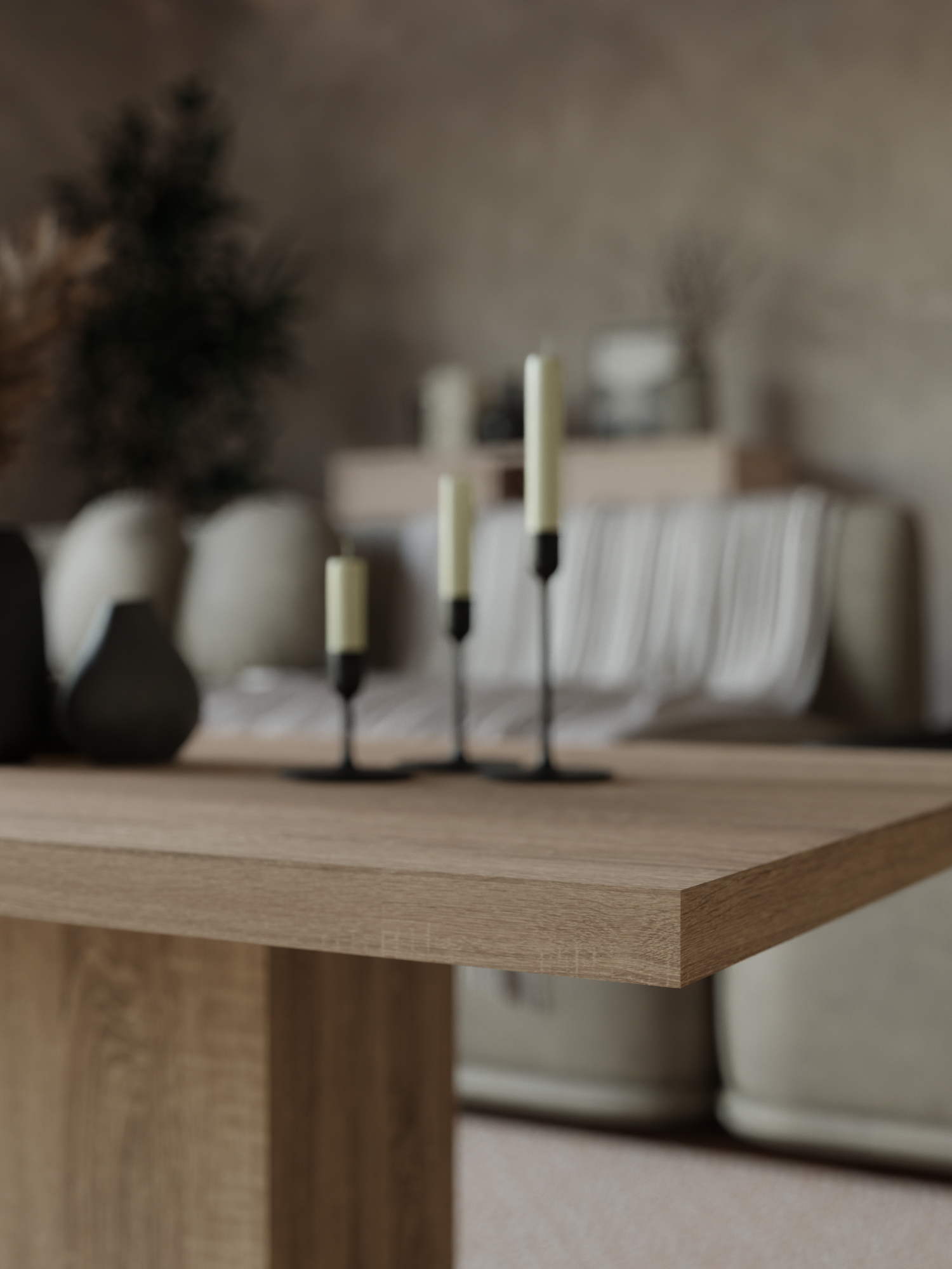 COFFEE TABLE BRISTOL SONOMA 110X60CM - Anna Furniture