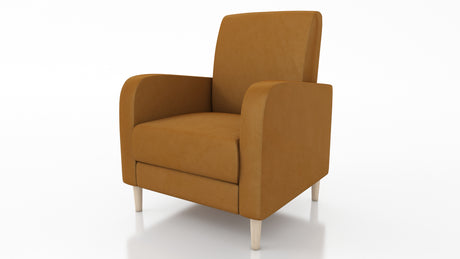 ARMCHAIR CARLO 74x90cm CHOICE OF MANY COLORSARMCHAIR CARLO is a beautiful free-standing chair made from strong, durable materials like pine wood, chipboard, fibreboard, and beech legs. The seat is carefully crafted with a corrugated spring and high-qualit