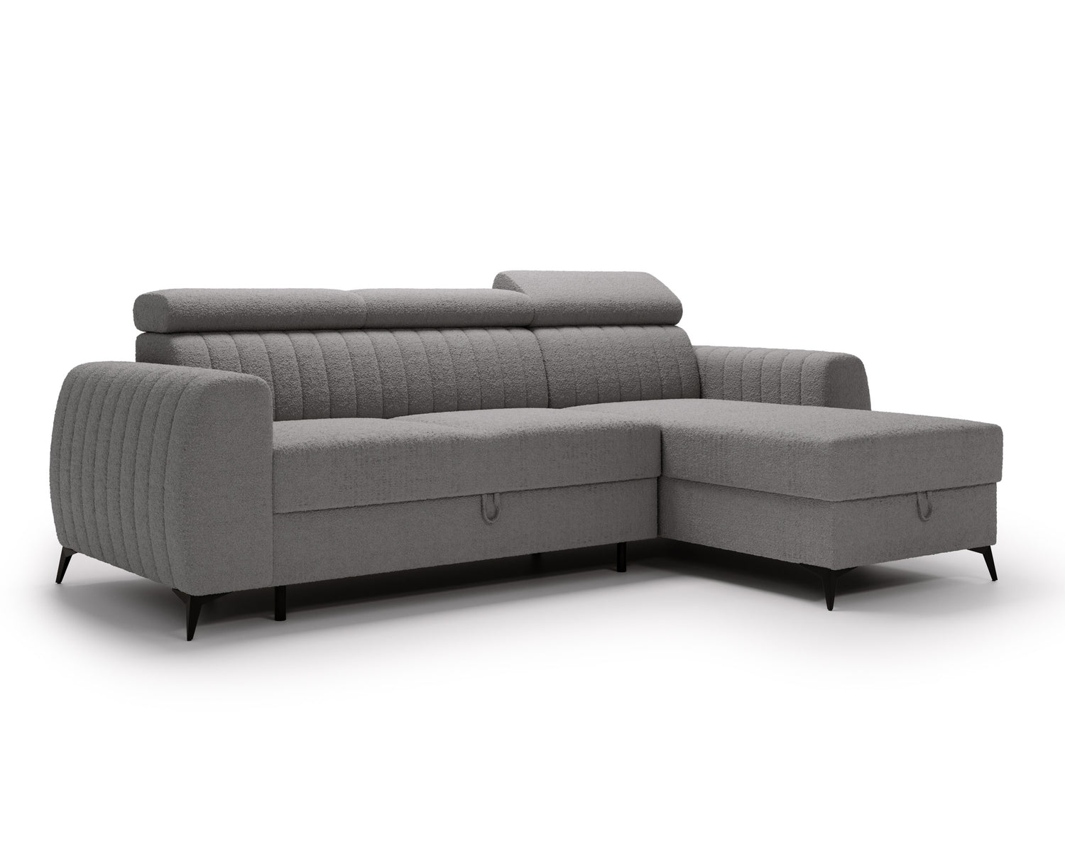 UNIVERSAL CORNER AURA 258CM / SPRINGS + FOAM CHOICE OF COLOR