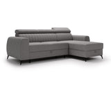 UNIVERSAL CORNER AURA 258CM / SPRINGS + FOAM CHOICE OF COLOR
