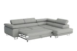 CORNER SOFA BED CALIPSO 275CM KRONOS29 / SPRINGS + FOAMMade in KRONOS fabric click hereProduct dimensions:- width: 275 cm- depth: 203 cm- seat depth: 56 cm- seat height: 43 cm- corner height: 90 cm- sleeping area: 125x195 cmThe corner is made of high qual