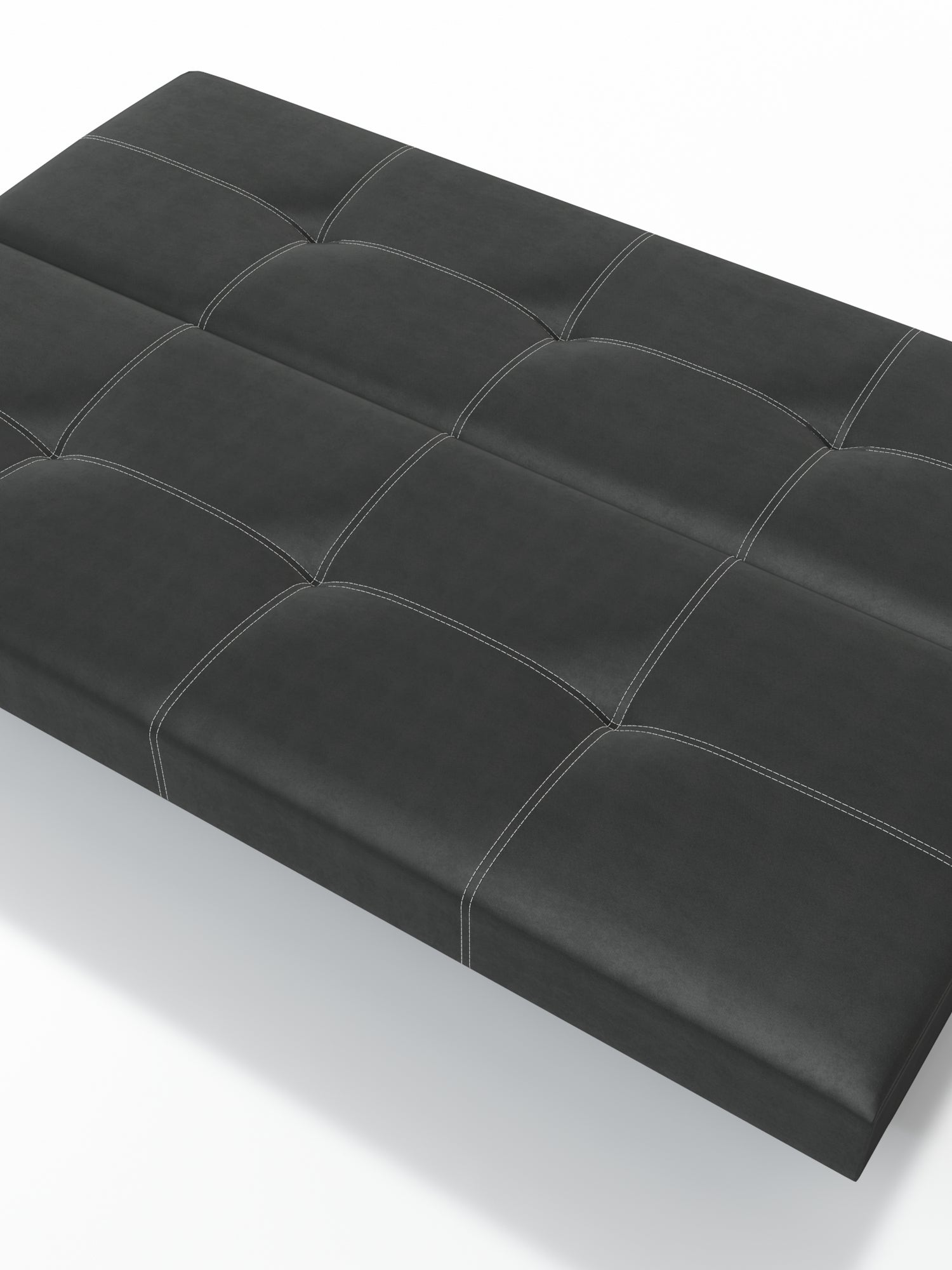 SOFA BED AXEL 195CM SAWANA 14 BLACK / SPRINGS + FOAM