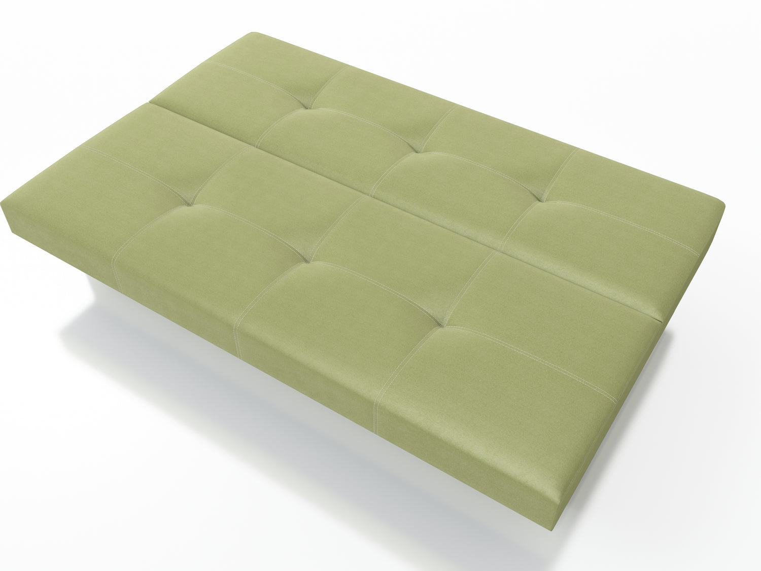 SOFA BED AXEL 195CM TWIST 10 YELLOW / SPRINGS + FOAM