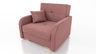 SINGLE SOFA BED OLA I 103cm CHOICE OF COLOR / FOAMDimensions :HEIGHT 85CMDEEPTH 95CMWIDHT 103CMSLEEPING AREA 80X195 cm(no possibility to change dimensions) +/- 3The sofa is made of a wooden frame, the sleeping surface is made of PUR T30 / 42 foam. The sof