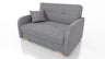 TWO SEATER SOFA BED OLA II 136CM CHOICE OF COLOR / FOAMDimensions :HEIGHT 85CMDEEPTH 95CMWIDHT 136CMSLEEPING AREA 113x195cm(no possibility to change dimensions) +/- 3The sofa is made of a wooden frame, the sleeping surface is made of PUR T30 / 42 foam. Th
