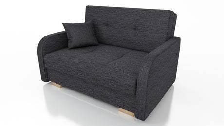 TWO SEATER SOFA BED OLA II 136CM CHOICE OF COLOR / FOAMDimensions :HEIGHT 85CMDEEPTH 95CMWIDHT 136CMSLEEPING AREA 113x195cm(no possibility to change dimensions) +/- 3The sofa is made of a wooden frame, the sleeping surface is made of PUR T30 / 42 foam. Th