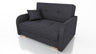 TWO SEATER SOFA BED OLA II 136CM CHOICE OF COLOR / FOAMDimensions :HEIGHT 85CMDEEPTH 95CMWIDHT 136CMSLEEPING AREA 113x195cm(no possibility to change dimensions) +/- 3The sofa is made of a wooden frame, the sleeping surface is made of PUR T30 / 42 foam. Th