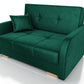 TWO SEATER SOFA BED OLA II 136CM CHOICE OF COLOR / FOAMDimensions :HEIGHT 85CMDEEPTH 95CMWIDHT 136CMSLEEPING AREA 113x195cm(no possibility to change dimensions) +/- 3The sofa is made of a wooden frame, the sleeping surface is made of PUR T30 / 42 foam. Th