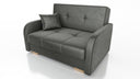 TWO SEATER SOFA BED OLA II 136CM CHOICE OF COLOR / FOAMDimensions :HEIGHT 85CMDEEPTH 95CMWIDHT 136CMSLEEPING AREA 113x195cm(no possibility to change dimensions) +/- 3The sofa is made of a wooden frame, the sleeping surface is made of PUR T30 / 42 foam. Th