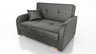 TWO SEATER SOFA BED OLA II 136CM CHOICE OF COLOR / FOAMDimensions :HEIGHT 85CMDEEPTH 95CMWIDHT 136CMSLEEPING AREA 113x195cm(no possibility to change dimensions) +/- 3The sofa is made of a wooden frame, the sleeping surface is made of PUR T30 / 42 foam. Th