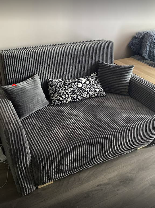 TWO SEATER SOFA BED LILY II 136CM / SPRINGS + FOAM