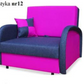 SINGLE SOFA BED SUZIE 97CM CHOICE OF COLORS / FOAMDimensions :- width 97 cm- height 85 cm- depth 95 cm- area sleeping 80/195 cm +/- 3The sofa is made of a wooden frame, the sleeping surface is made of PUR T30 / 42 foam.The sofa is unfolded using an automa