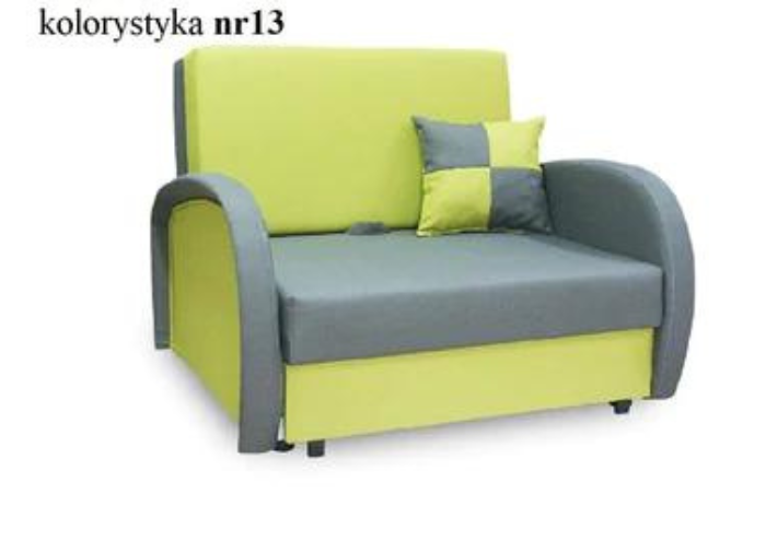 SINGLE SOFA BED SUZIE 97CM CHOICE OF COLORS / FOAMDimensions :- width 97 cm- height 85 cm- depth 95 cm- area sleeping 80/195 cm +/- 3The sofa is made of a wooden frame, the sleeping surface is made of PUR T30 / 42 foam.The sofa is unfolded using an automa
