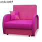 SINGLE SOFA BED SUZIE 97CM CHOICE OF COLORS / FOAMDimensions :- width 97 cm- height 85 cm- depth 95 cm- area sleeping 80/195 cm +/- 3The sofa is made of a wooden frame, the sleeping surface is made of PUR T30 / 42 foam.The sofa is unfolded using an automa