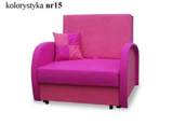 SINGLE SOFA BED SUZIE 97CM CHOICE OF COLORS / FOAMDimensions :- width 97 cm- height 85 cm- depth 95 cm- area sleeping 80/195 cm +/- 3The sofa is made of a wooden frame, the sleeping surface is made of PUR T30 / 42 foam.The sofa is unfolded using an automa